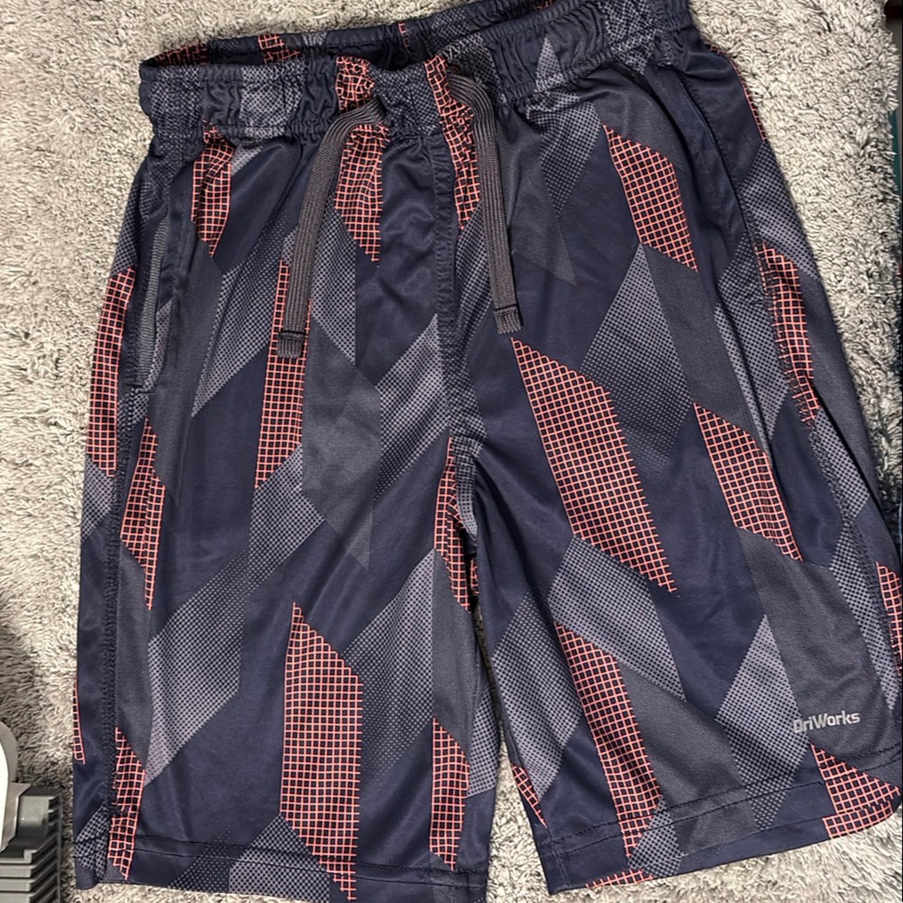 Athletic Works Kids Shorts - Navy and Red